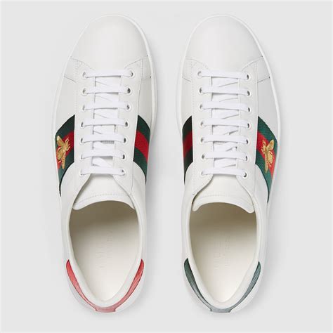 gucci ace embroidered sneaker blue|gucci ace embellished leather sneakers.